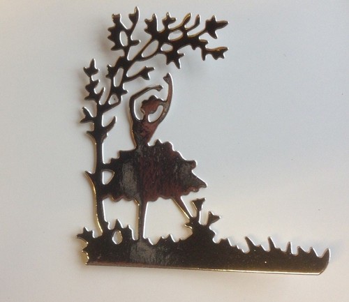 Cardmaking die cuts ballerina - die,