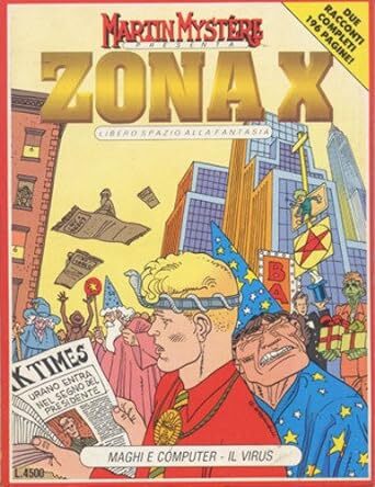 Martin mystere presenta zona - zona, x