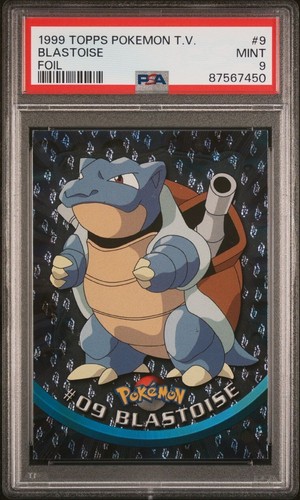 Topps pokemon psa blastoise - 9,