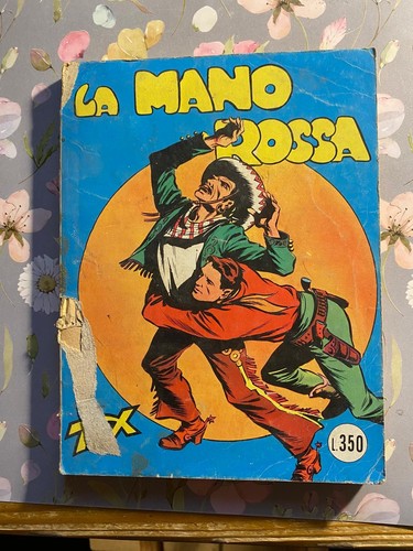 Tex mano rossa - mano,