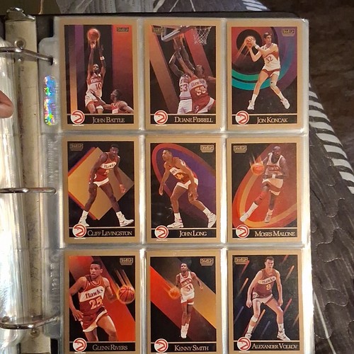 1990 skybox alanta hawks glen - alanta, hawks,glen