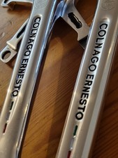 Guarnitura CAMPAGNOLO RECORD vintage CRANKSET pantographed COLNAGO 