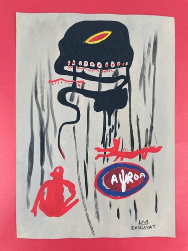Jean michel basquiat drawing - jean-michel,