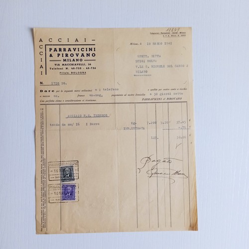 1941 parravicini pirovano - parravicini, &