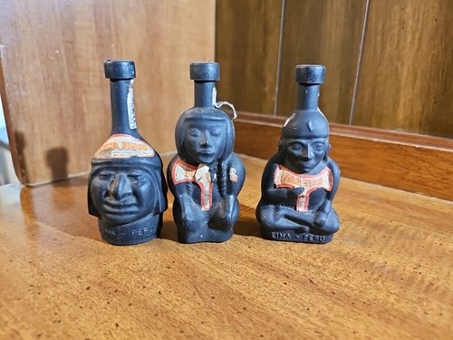 Vintage inca pisco miniatura - pisco,