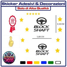 4 Adesivi vinile Bianco lucido