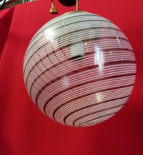 Lampadario murano filigrana