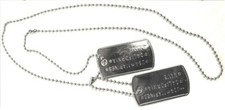 Collana ciondolo piastrina - collana,