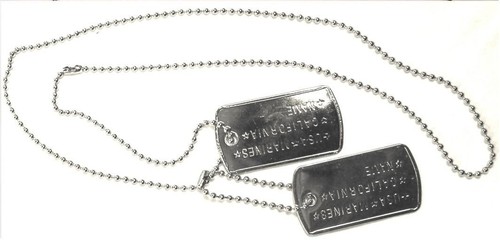 Collana ciondolo piastrina - ciondolo,