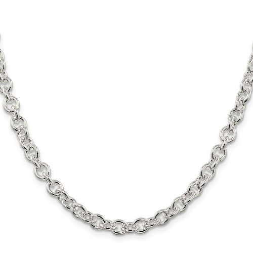 Collana con catena argento - collana,