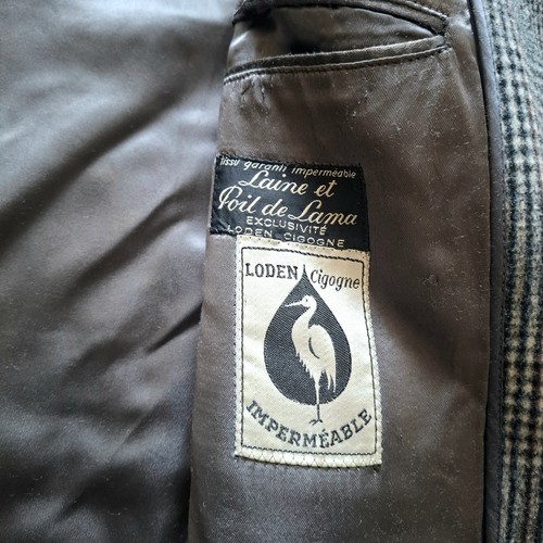 Vintage french loden coat - coat, men