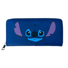 PORTAFOGLI RETTANGOLARE STITCH DISNEY PORTA CARTE MONETE BANCONOTE 19 CM - 4778