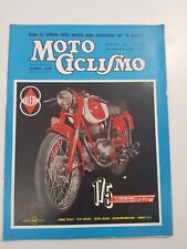 RIVISTA MOTOCICLISMO N. 4 1958 GILERA 175 ROSSA EXTRA VINTAGE