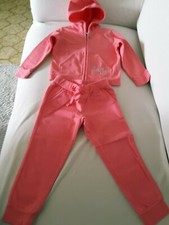 Tuta Liu Jo bimba  sportiva elegante color rosso corallo 2 anni nuova