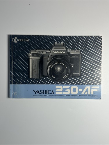 Yashica 230 manuale - 230-af, di