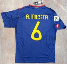 Camiseta Iniesta España Final