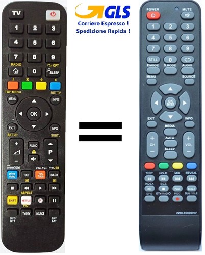Telecomando già programmato