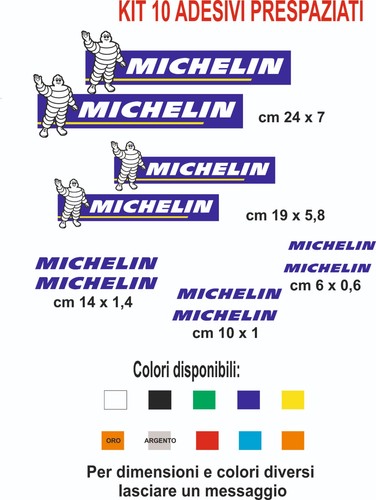 Adesivi michelin pneumatici - adesivi,