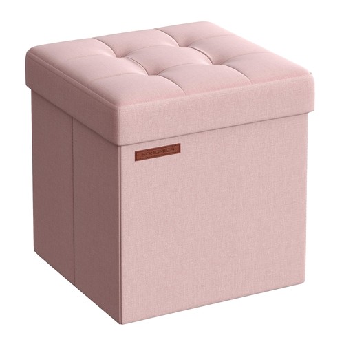 Songmics pouf contenitore - contenitore, da