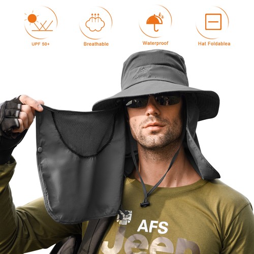 Cappello sole uomo tesa - da, a