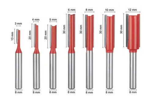 Fresa per scanalature mm - hm,