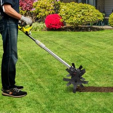 Tiller Tilling Wheel Cultivating Tines Wheel For Soil Loosen Heavy Duty Tiller