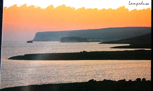Cartolina lampedusa - cartolina,