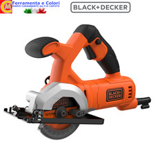 MINI Sega Circolare Elettrica BLACK+DECKER 400W 85mm Per legno e Metallo Lama 85