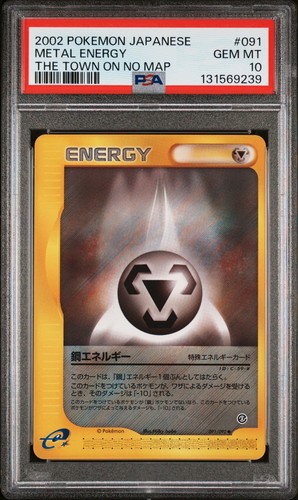 Carta pokemon psa metal - carta, 10