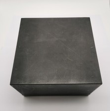 Hublot vintage watch box leather black for any models in used condition