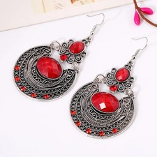 Orecchini a goccia etnici cavi