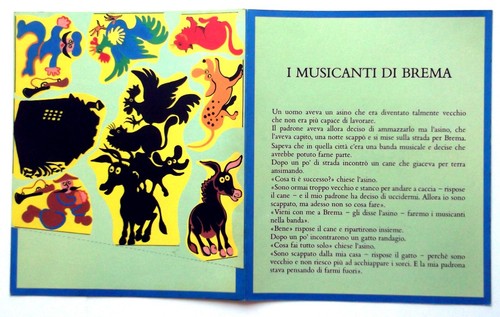 Fiabe teatrino cut out paper - teatrino,