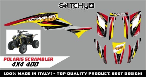 Kit adesivi grafiche atv quad - adesivi,