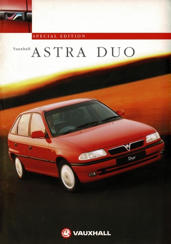 Vauxhall astra duo brochure - vauxhall,