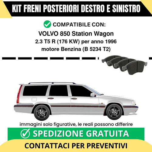 Pastiglie freno posteriori - freno,