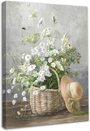Fiore margherita incorniciato