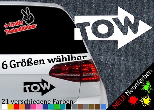 Adesivo traino sicker tow - traino,