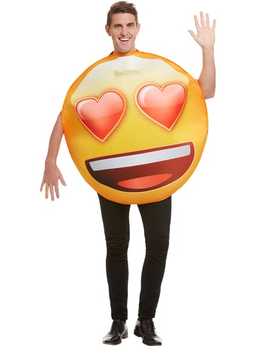Costume emoji sorridente - costume,