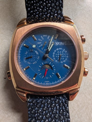 Nicolet 1886 watch - 1886, dial