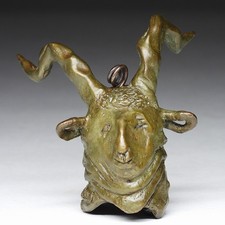 Campana testa di pecora bronzo