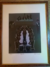 Litografia firmata numerata di Achille Incerti