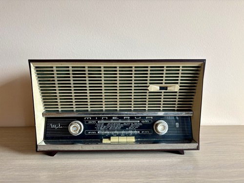 Radio valvole vintage minerva - radio,