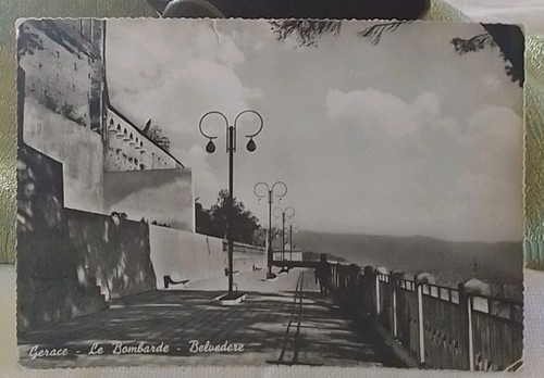 Cartolina gerace bombarde - gerace,, le