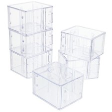  6 Pcs Scatola X Orologi Custodia Portatile Guarda Scatole Visualizzazione