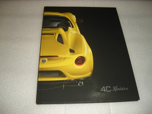 Alfa romeo book - brochure, 4c
