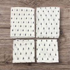 Set lenzuola re albero di pino fienile ceramica cotone biologico Natale inverno cabina