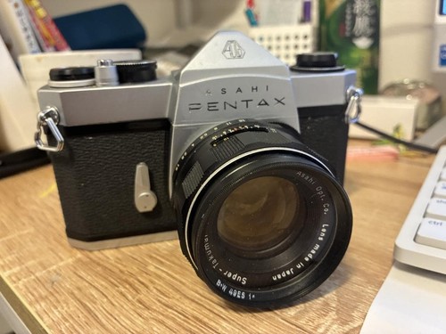 Asahi pentax takumar55 - pentax, sl+takumar55/1.8