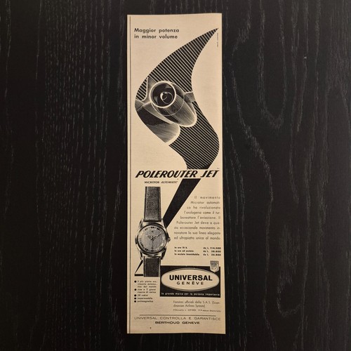 1959 universal geneve - universal,