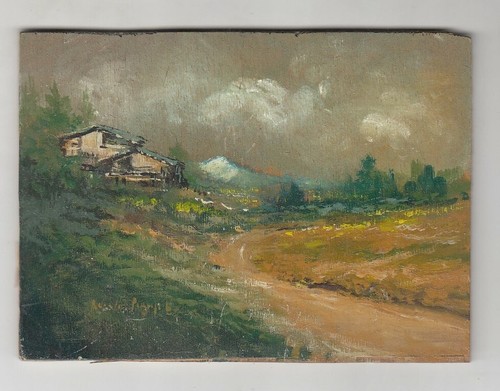 Quadro olio pianzola - olio, renzo