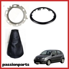 CUFFIA CAMBIO CITROEN C3 DAL 2002 CORNICE E GHIERA KIT COMPLETO  